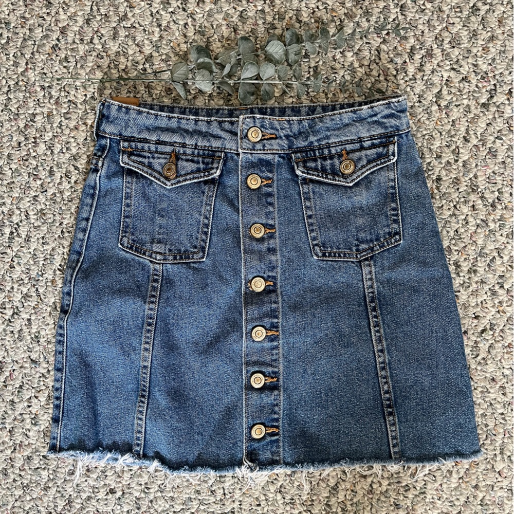 Zara denim skirt